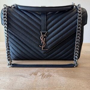 YSL Large College Handbag